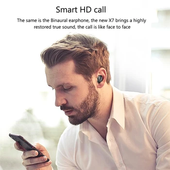 

X7 TWS bluetooth headset For iPhone XR XS Max 7 8 X 6S 6 Plus SE 5S 5 Honor 20 20i 10 Headphone Sport Earbud Headset Earpiece