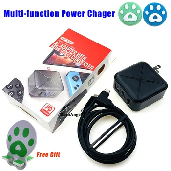 

2020 Newest USB 3.0 Type-C HDMI Converter Projection Charger AC Power Adapter For Switch/Switch Lite Mobile Phone PC