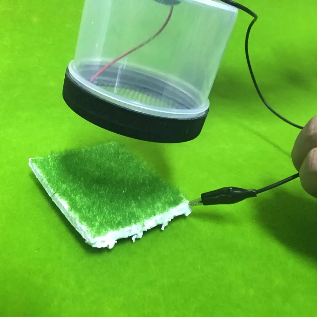  Construction Sand Table Model Tool Electrostatic Grass Planter Crafts Flocking Machine Battery Vers