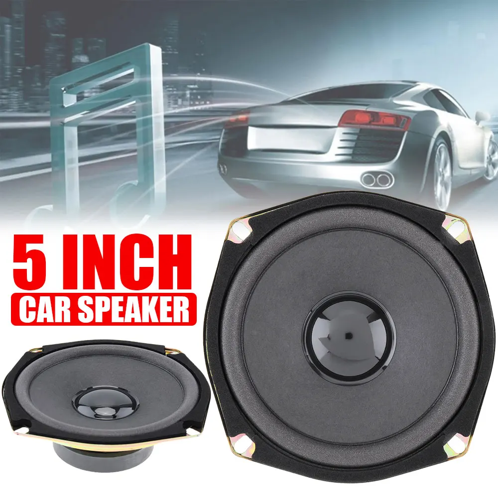 

1pcs 5 Inch 300W Universal Car HiFi Coaxial Vehicle Speaker Door Auto Audio Music Stereo Full Range Frequency Speakers for Cars