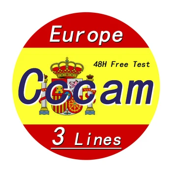 

Europe most stable Cccam for spain portugal germany 3 lines support cccams satellite tv receiver set top HD 48h free test