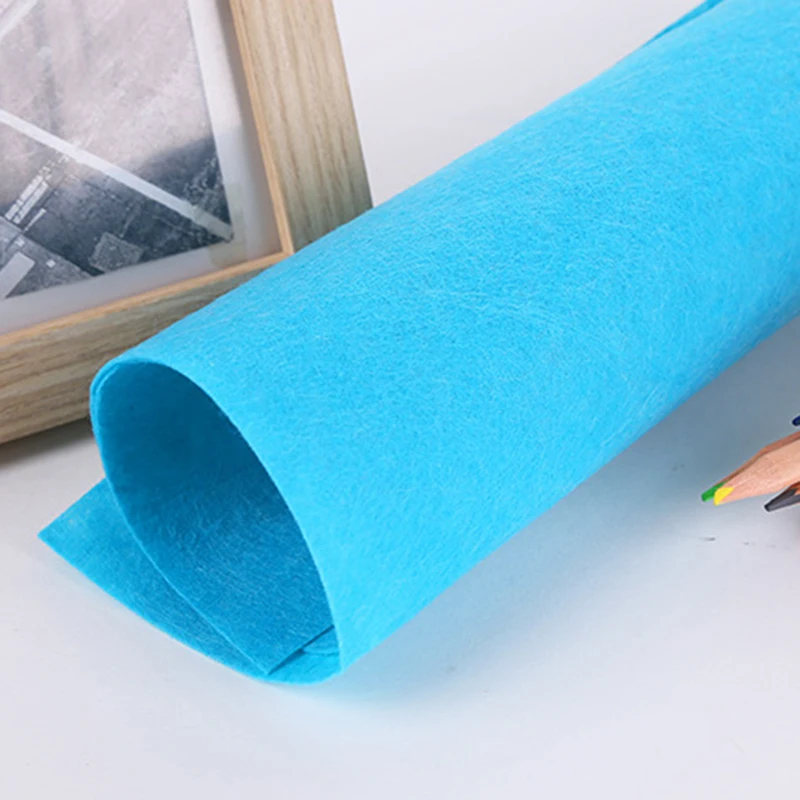 10 Color Soft Nonwoven Fabric Sheets 40*46cm DIY Craft Patchwork Handwork Cloth handworking accessories