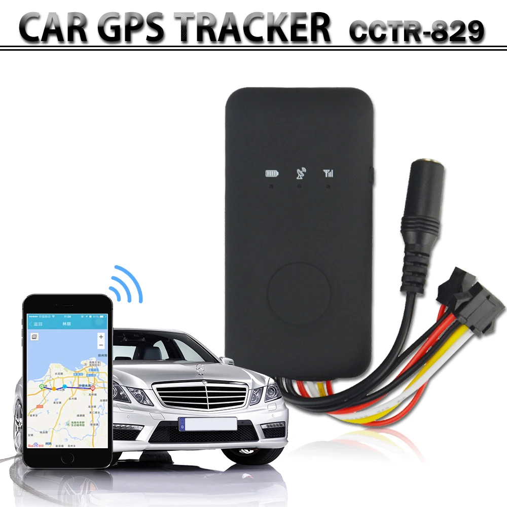 CCTR-829 мини Водонепроницаемый Автомобильный gps трекер и магнит Противоугонный локатор с функцией ударной сигнализации легко спрятать и установить