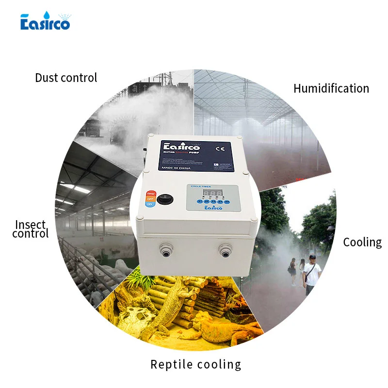 

Booster Pump100W 3.6L/MIN 24VDC Mist Pump Mist Maker With Timer Included