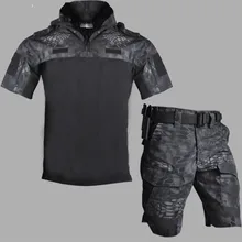 Мужской Открытый военный тактический Костюм "Лягушонок" быстросохнущие дышащие походные рыболовные рубашки для скалолазания рюкзак для путешествия армейские костюмы