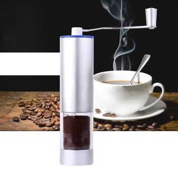 

Mini Manual Ceramic Coffee Grinder Coffee Hand Mill Coffeeware Adjustable Coffee Grinder Coffee Mill With Storage Pot