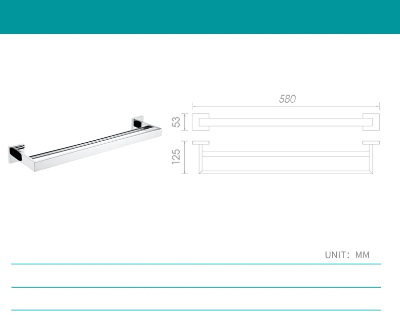 Вешалка для полотенец, ванная комната, хромированная отделка, нержавеющая сталь, полки для полотенец, двойное полотенце-бар, аксессуары для ванной