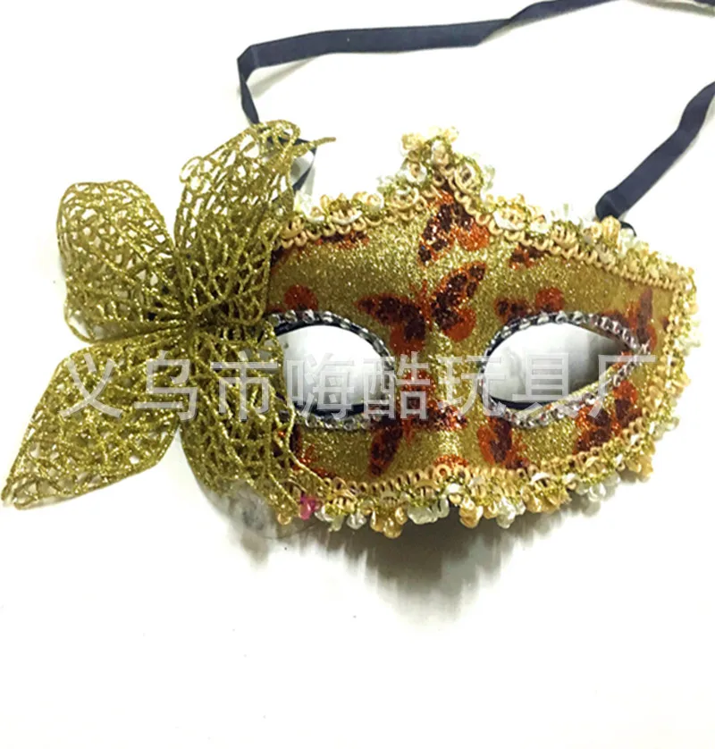Хэллоуин queen шар для макияжа вечерние производительность расходные материалы/Венеции на половину лица частичное бабочка маска