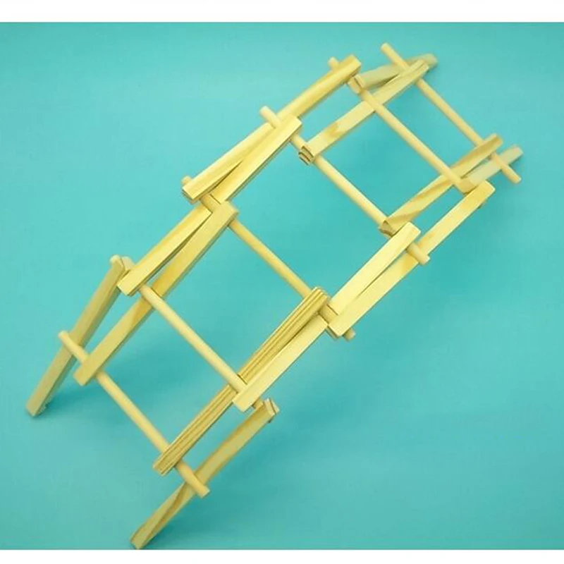 3D древняя архитектурная модель DIY оборудование Арка мост Модель технология деревянная головоломка для детей подарок