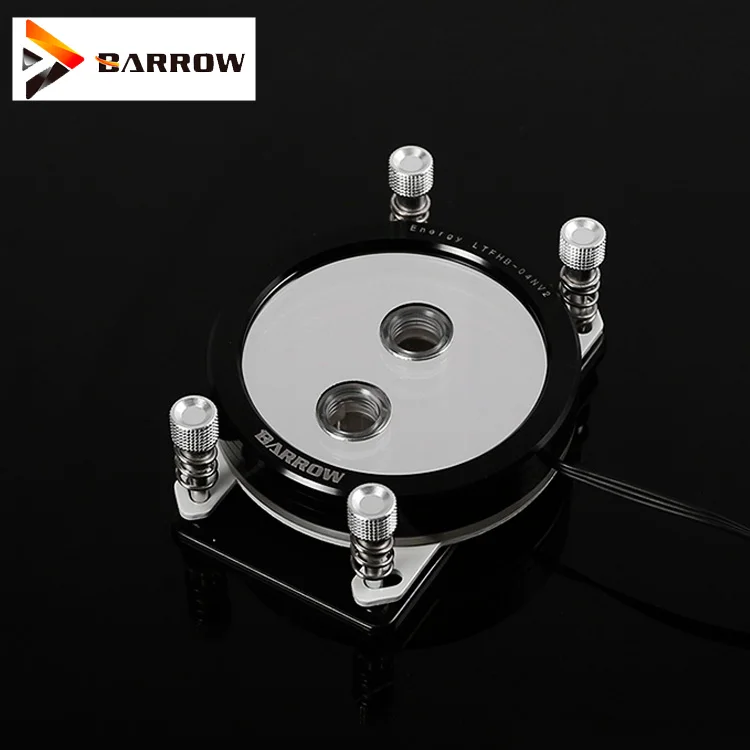 Кулер для процессора Barrow AM3 AM4 plaform 2 0 5v rgb компонент освещения водяное охлаждение