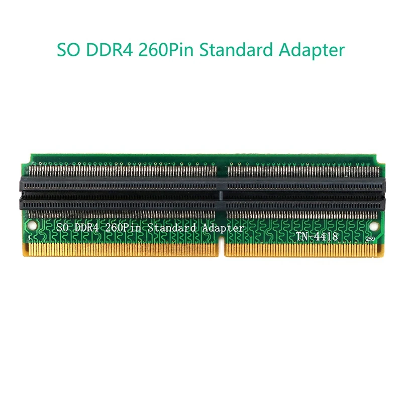 AAAJ-SO-DIMM 260Pin DDR4 тестовый адаптер защиты памяти для SO DDR4 Тестовая карта памяти