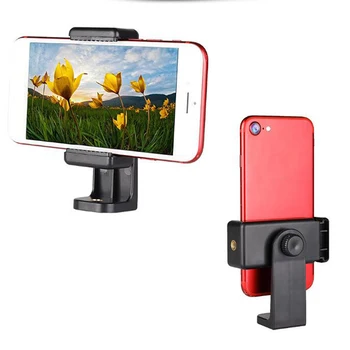 

Tripod Mount Adapter Cell Phone Clipper Holder Vertical 360 Tripod Stand for iPhone for camera