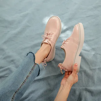 

Autumn 2020 Black Beige Apricot Cross Tied Lace Up Low Chunky Heels Womens Shoes Casual Big Size Gladiator Woman Pumps