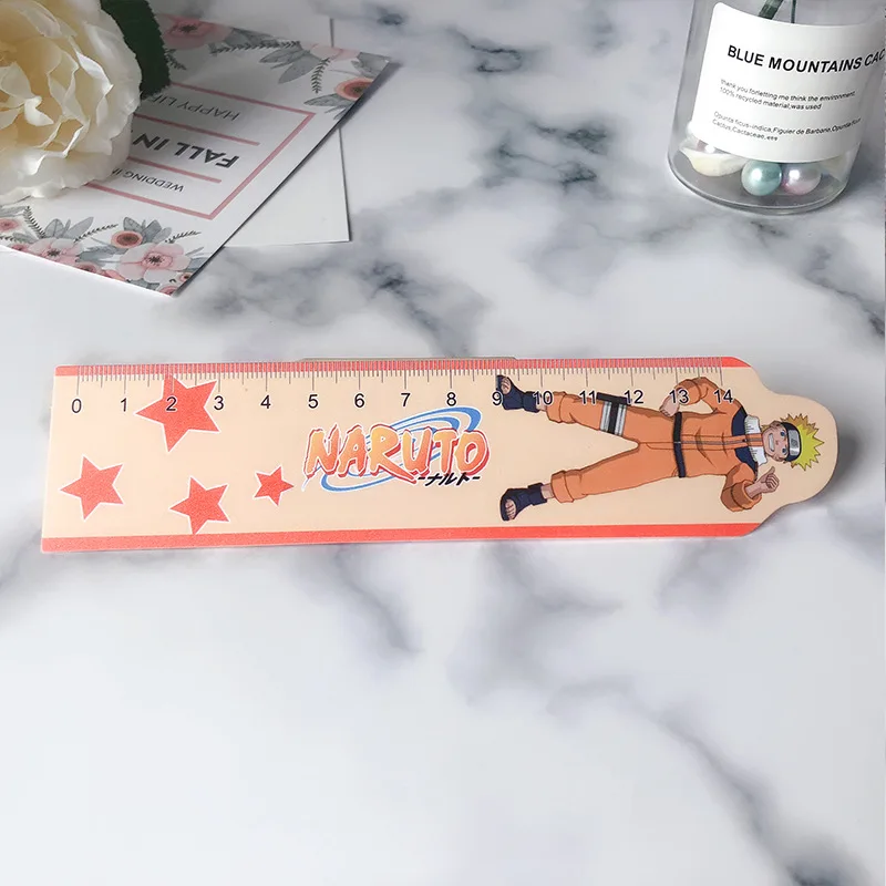 

Anime Ruler Naruto Material Escolar Ruler Precision Measuring Tool Learning Student School Stationery