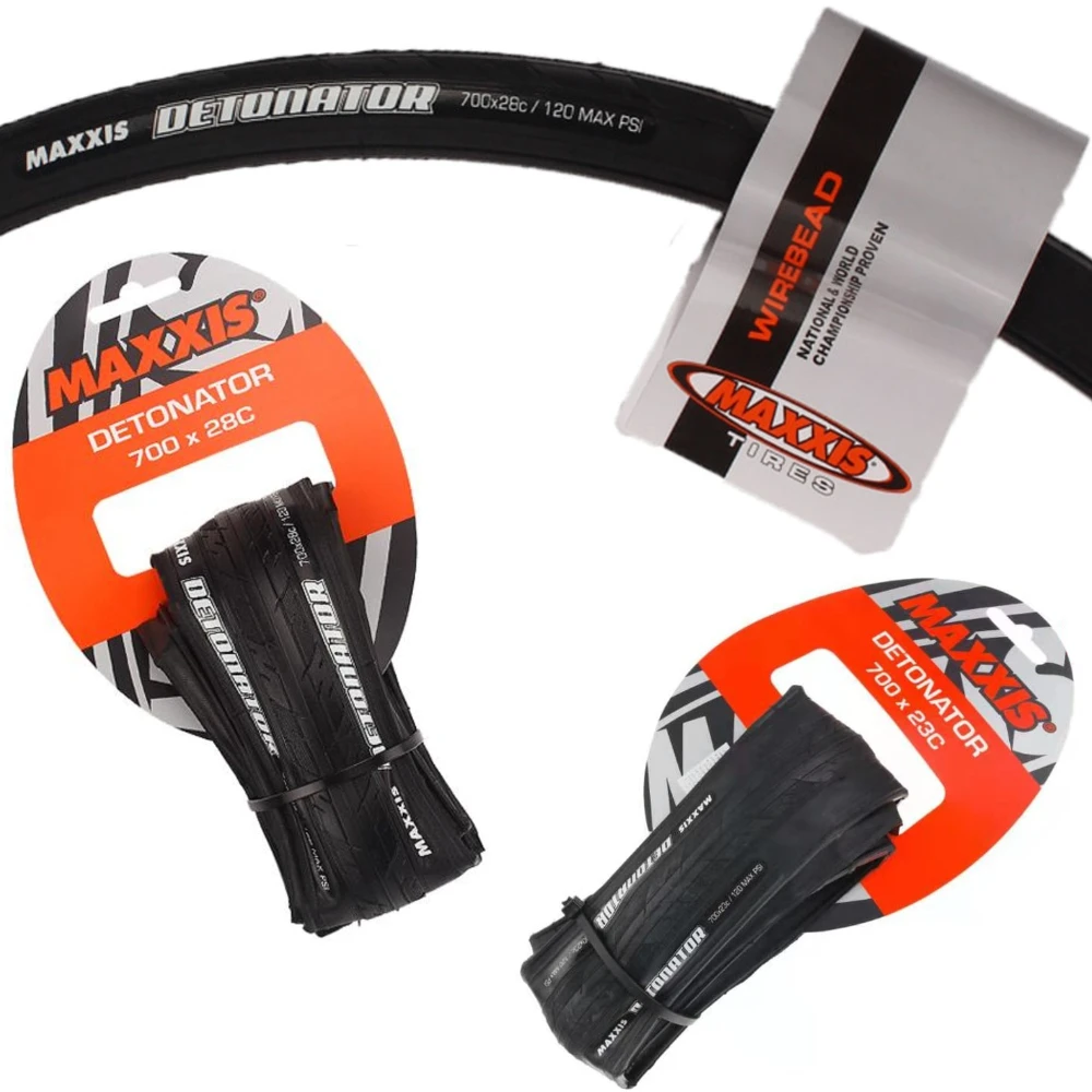 Шина для дорожного велосипеда Maxxis Detonator 700C 700X28C (28 622) шина M203|Велосипедные шины| |