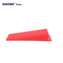 Керамическая плитка Выравнивающая система плитки Выравнивающая клиновидная пластиковая плитка инструменты pack набор из 100 шт. клиновидная плитка разделитель