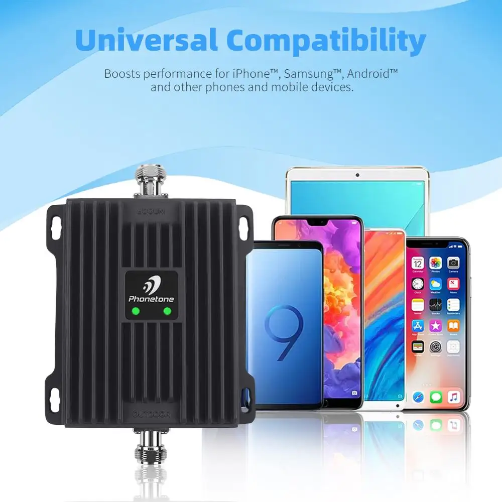 US $179.98 GSM Repeater Gsm Signal Booster 3G 4G 850MHz UMTS 1900MHz Cellular Signal Network Booster Repeater Signal AmplifierYagi antenna