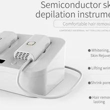 808nm диодное устройство для удаления волос 200 Вт Двойные головки 5000000 снимает постоянный лазерный эпилятор и уход за кожей отбеливание спа