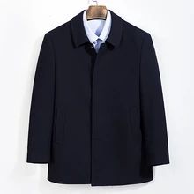Большой плюс размер 10XL 9XL Высококачественная зимняя куртка для мужчин утепленное шерстяное пальто куртки верхняя одежда теплое мужское повседневное шерстяное пальто