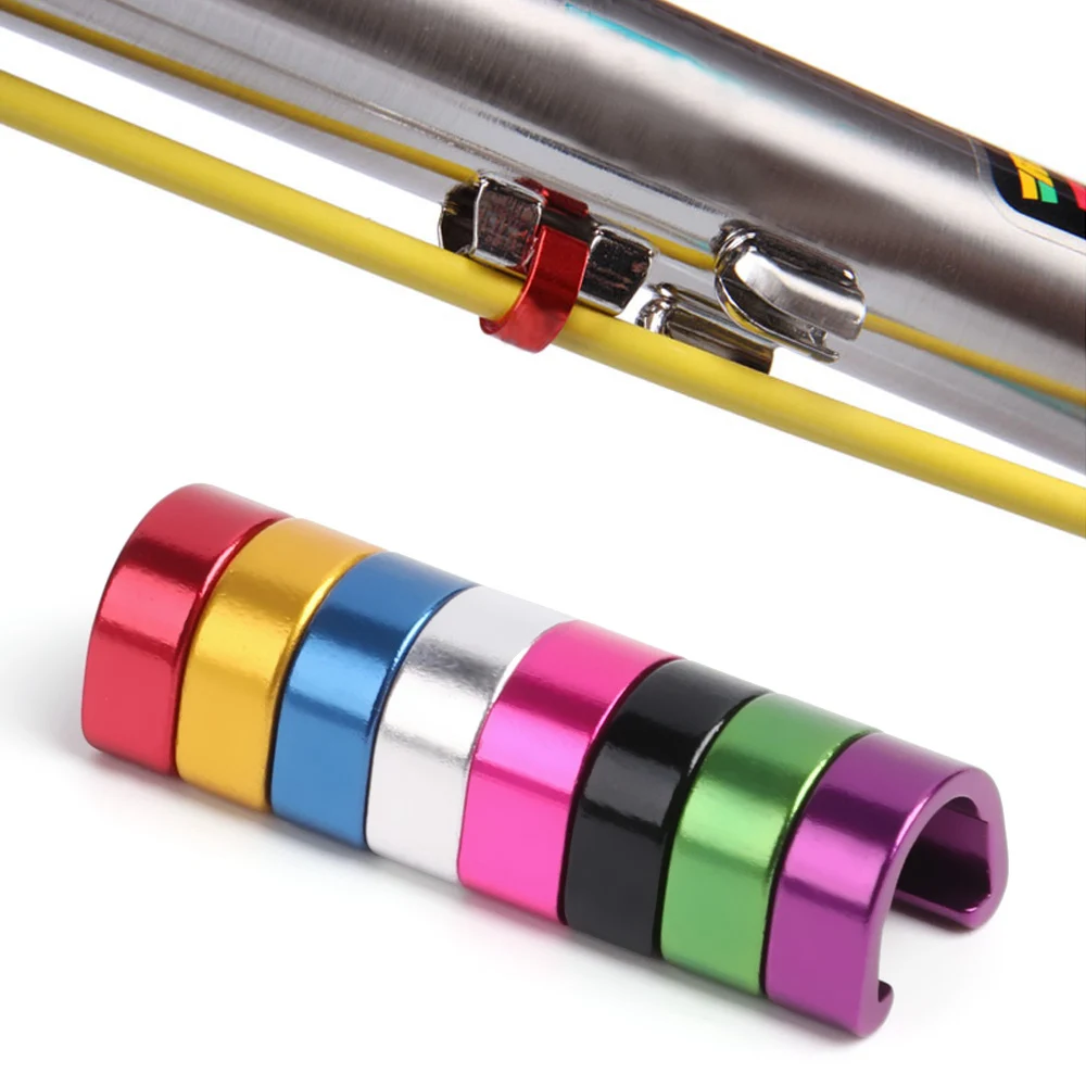 Bicycle-C-Clips Case Bike-Brake MTB Cable/derailleur-Line Aluminum-Alloy Outdoor 5pcs