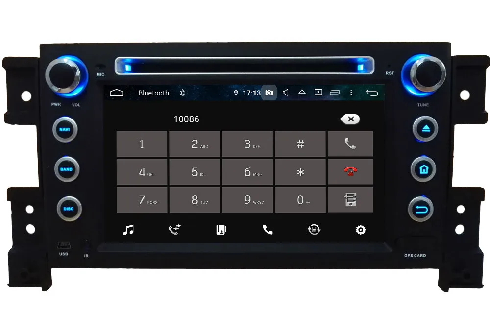 Klyde 4G wifi Android 9,0 Восьмиядерный 4 Гб ОЗУ 64 Гб ПЗУ DSP BT автомобильный DVD мультимедийный плеер стерео для Suzuki Grand Vitara 2005-2013