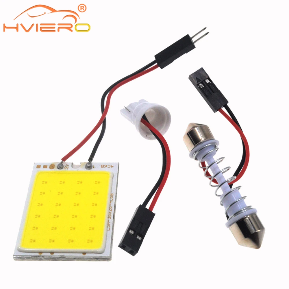 2X T10 W5w 36SMD 48 светодиодов Лампа для багажника белого и красного цвета