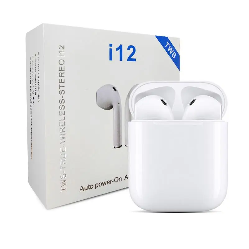

EastVita i12 TWS Wireless Bluetooth 5.0 Mini Earphones Touch Control Headsets Earbuds for Iphone Samsung Xiaomi Huawei