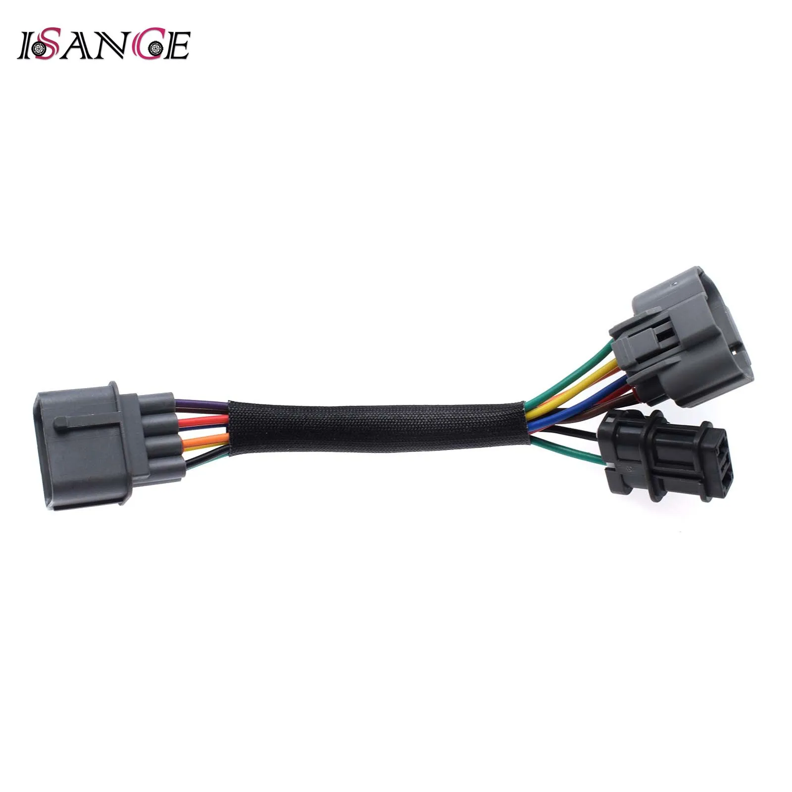 For Acura Honda Civic 1.6L 1999 2000 8pins OBD2 TO OBD1 Distributor Adapter Jumper Harness Connector Plug Wire Conversion