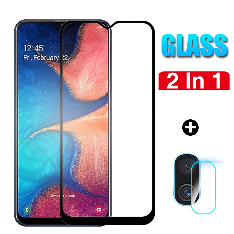 

3D Protective Glass For Samsung Galaxy A20 A20e A20s Camera Glass Protector on For Samsung A 20 A 20s Front Safety Film Pelicula