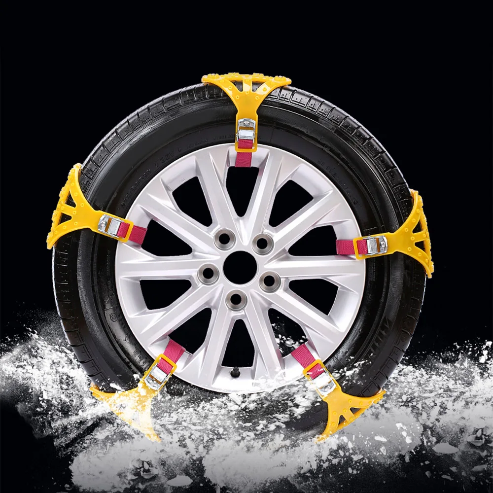 2 шт. зимние автомобильные цепи противоскользящие шины колеса аварийная цепь снег лед песок грязь скалолазание безопасность дорожного движения внедорожник MPV вождение
