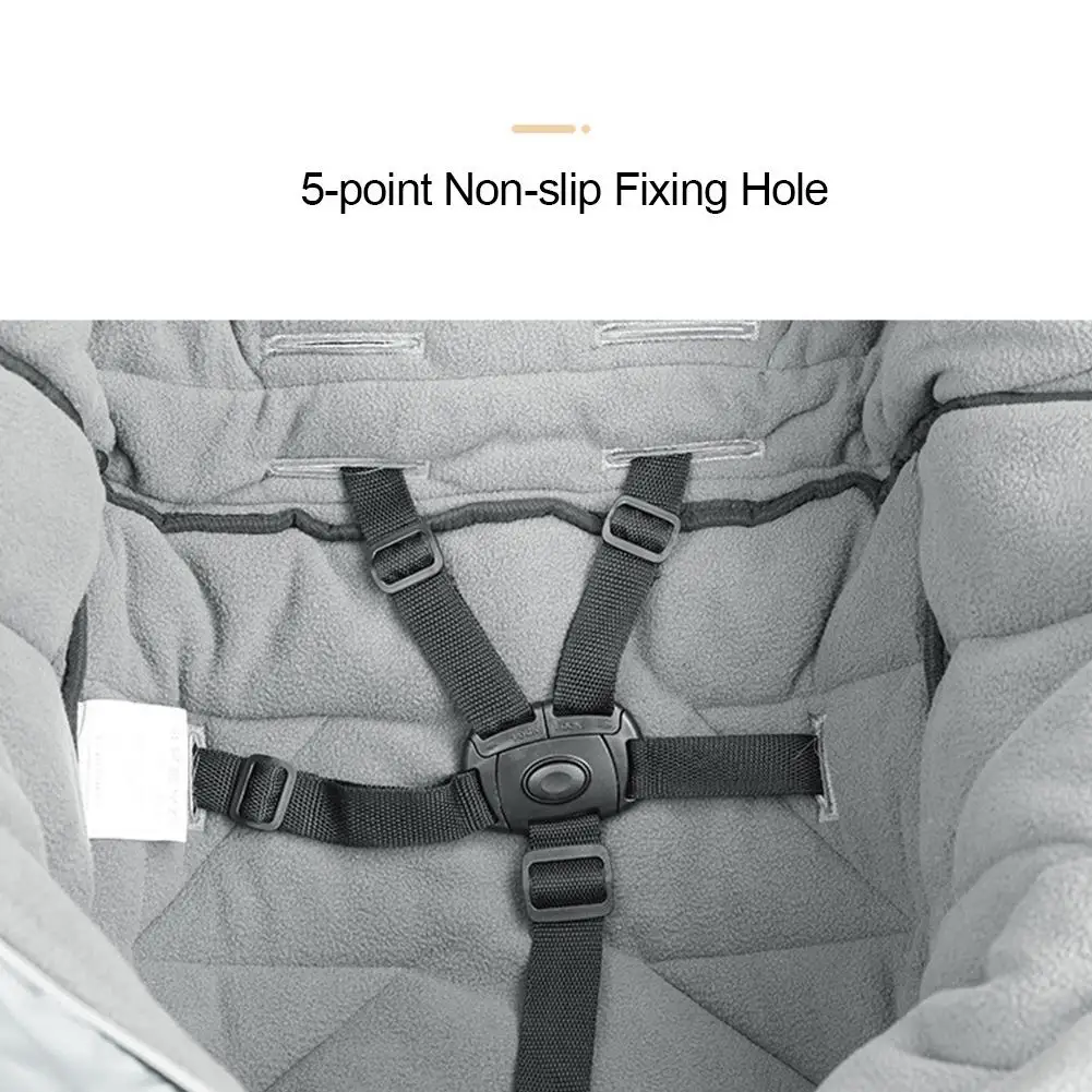 baby sleeping bag with car seat hole