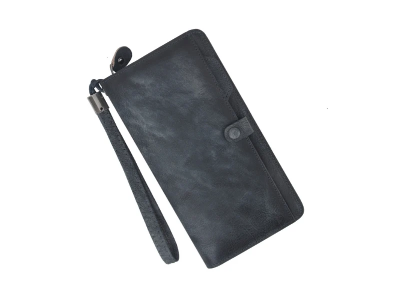 New Genuine Leather Lady Wallets Women Long Wallets Purses Clutch Bags Ladies Wallet With Cell Phone Pocket Card Holder
