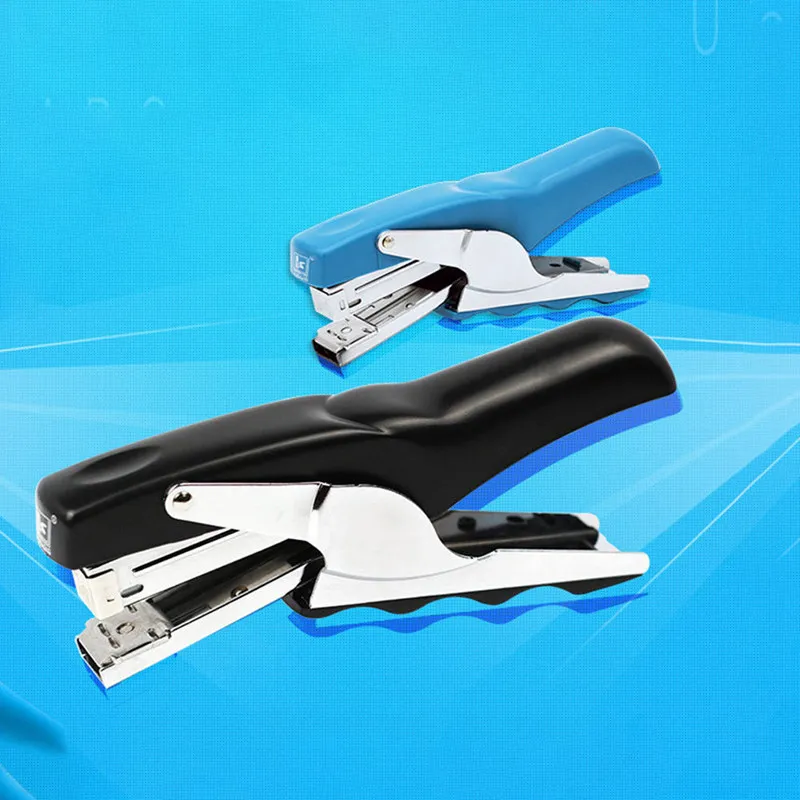

Durable Metal Paper Plier Stapler Hand Manual Desktop Stationery Stapling Thickness Office School Supplies
