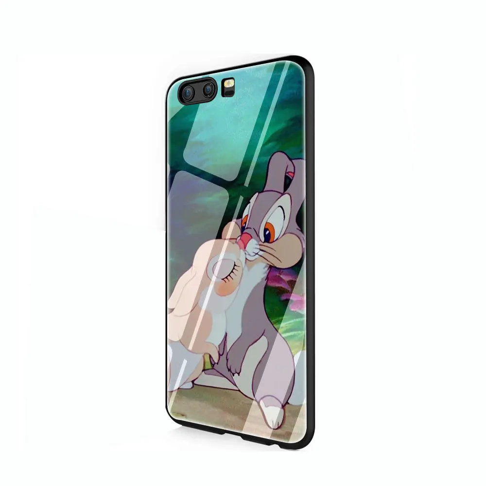 G8 EWAU Bambi Thumper закаленное стекло чехол для телефона huawei mate P 10 20 30 Lite Pro Y9 Honor 8X 7A - Цвет: G8
