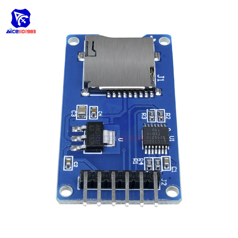 TF карта Micro SD интерфейс SPI для Ardiuno|Интегральные схемы| |
