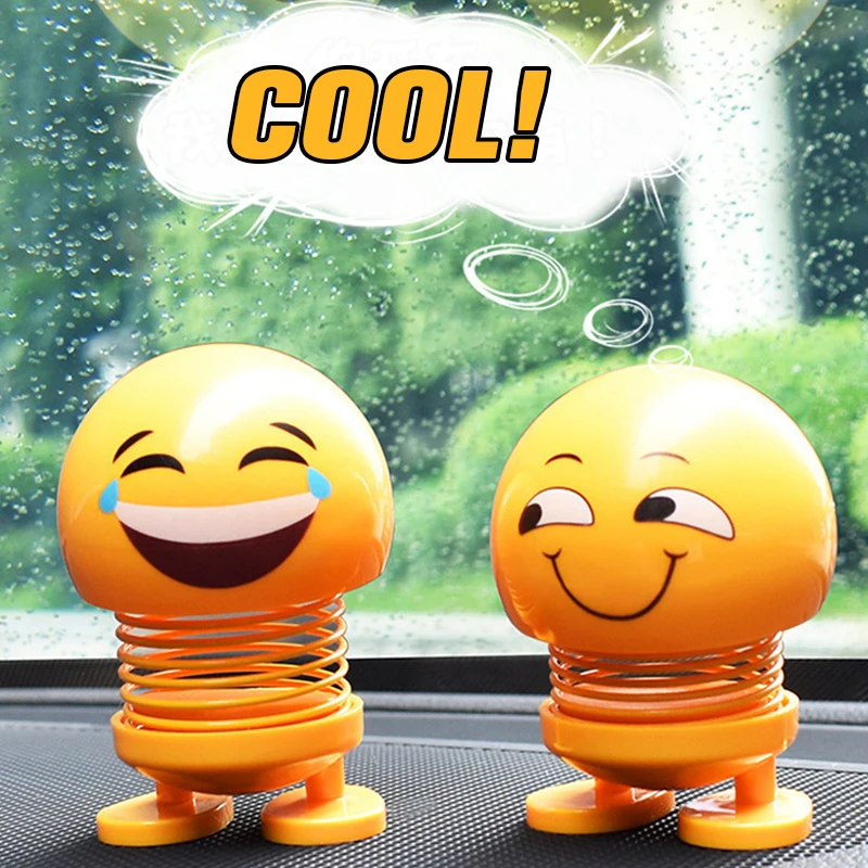 Ornaments Doll Car-Decoration-Accessories Car-Toys Shaking-Head Coche Interior Funny