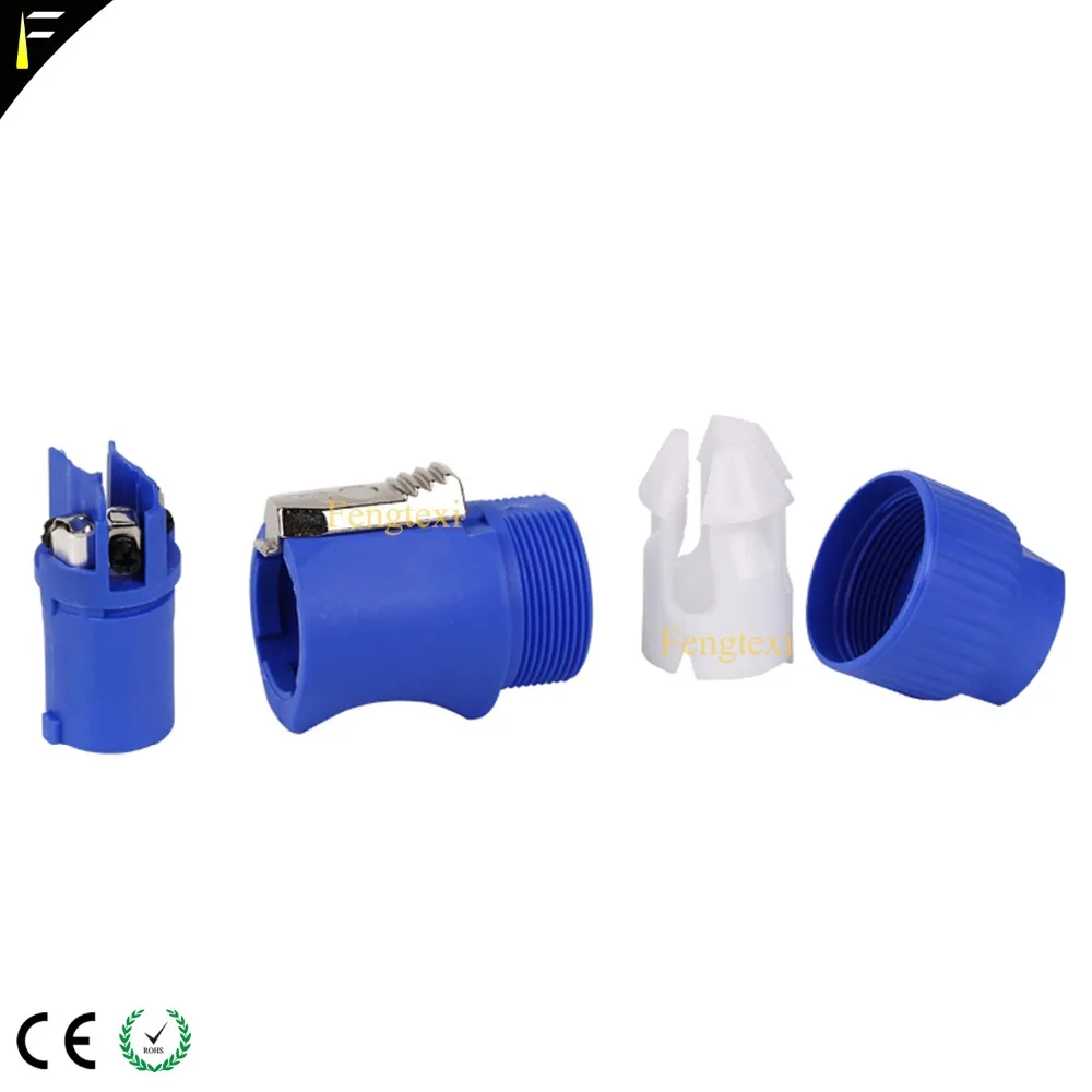 Powercon de conector macho, conector profissional nc3fcb