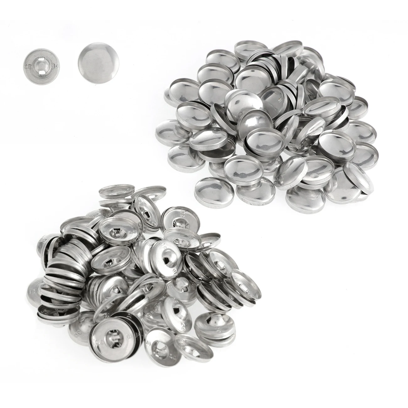 Fabric Covered Button Mold With 100pcs Buttons Press Die Assembly Machine Mould 24L 30L 32L 40L 48L DIY Tool Accessories 5