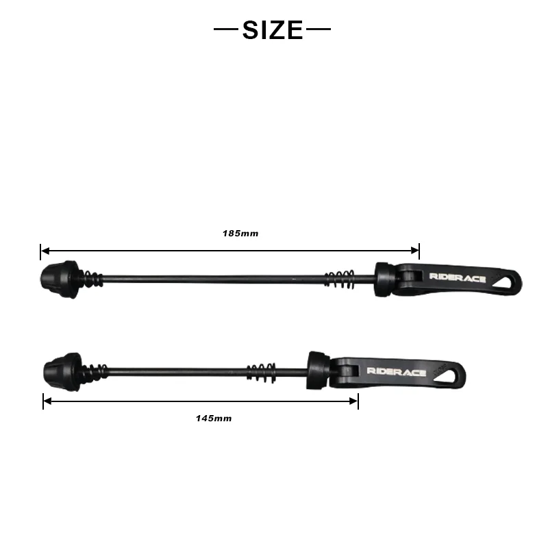 ringle クイックレバー ブラック　MTB用前後セット　※週末一時値下げ quick.jpg