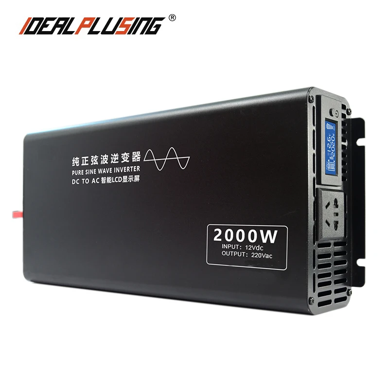 Idealpluse Dc 12V 24V 48V 60V 72V 84V A Ca 100V 110V 120V 220V 230V 240V 2000W 2500W Off Grid Mini Inverter
