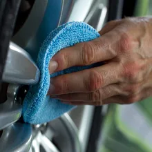 2 шт. Губка из микрофибры, полировальный воск, губки для полотенец, аппликаторы, подушечки для чистки автомобиля, полировка автомобиля, мойка#0