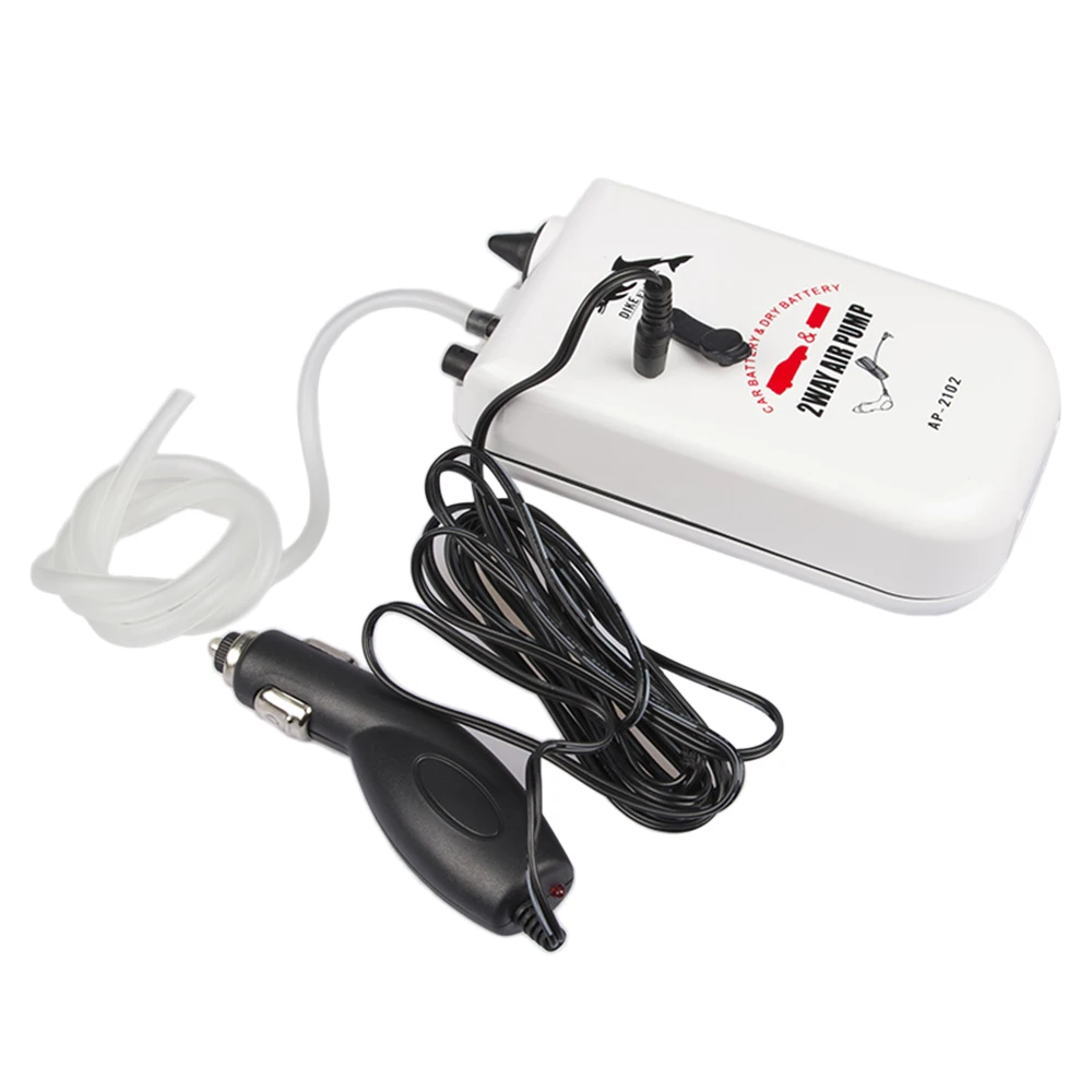 Outdoor Portable Fishing Oxygen Pump Aerator Aquarium Fishing Tank Oxygen Air Bubbles Pump Fishing Tackle