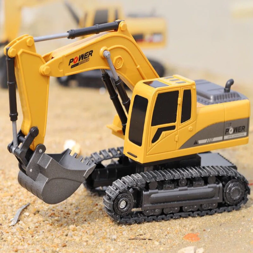 Rc грузовик канал 1:24 RC экскаватор игрушка RC инженерный автомобиль сплав и пластик экскаватор traktor RTR для детей Рождественский подарок wltoys