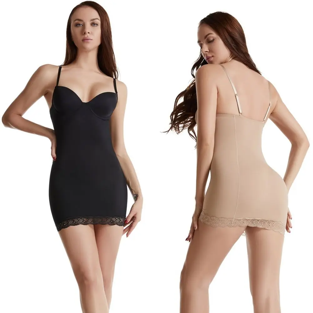 Body Shapewear Underwear Women Corsets Sexy Lingerie Bodysuits Female Abdomen Pants Bras Breast Gathering Base Short Skirt
