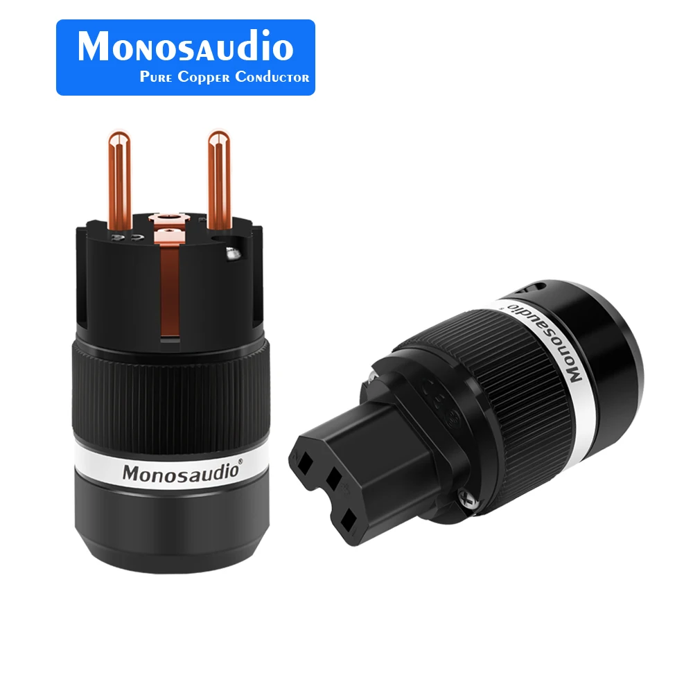 Cobre Puro Con Cable De Alimentación HiFi Blindado Audio Profesional CA