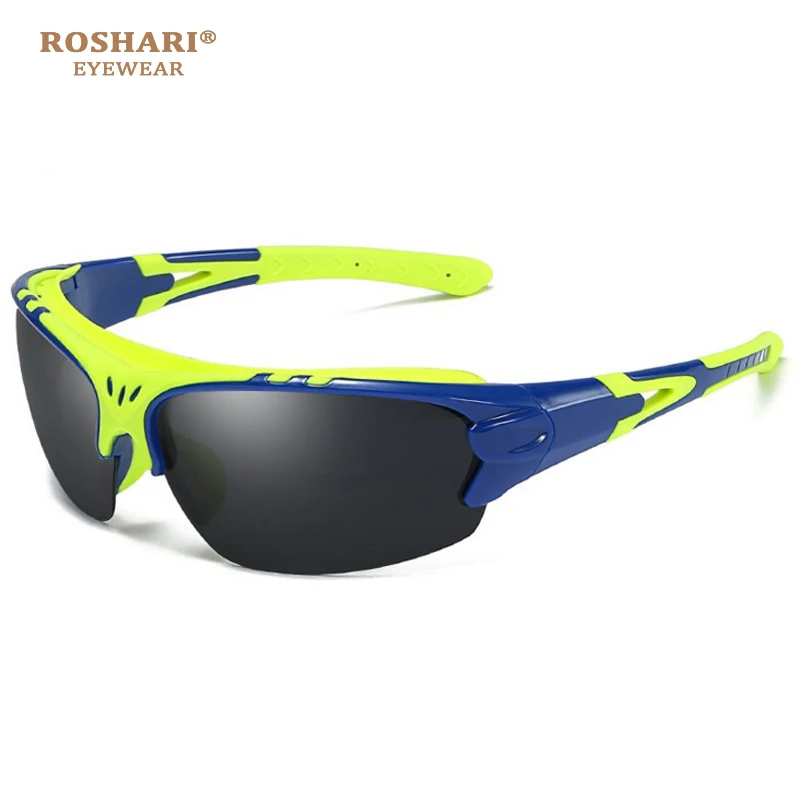 ROSHARI поляризованные солнцезащитные очки мужские и женские очки для брендовых очков Модные солнцезащитные очки UV400