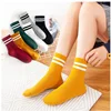 1 Pair Fashion Ankle Striped Cotton Blend Women Girls Sport Casual Sock Hosiery Soft Short Socks Street Style ► Photo 2/6