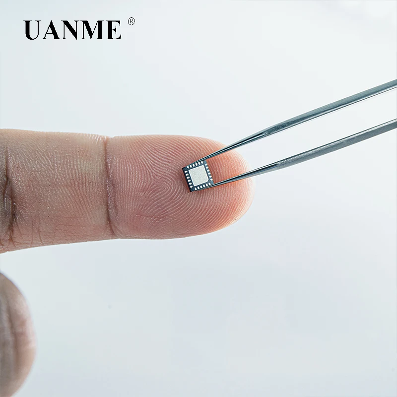 UANME 0.1/0.15mm Precision Stainless Steel Magnetic Curved Straight Tweezers For Cell Phone Tablet Computer Repair Hand Tools