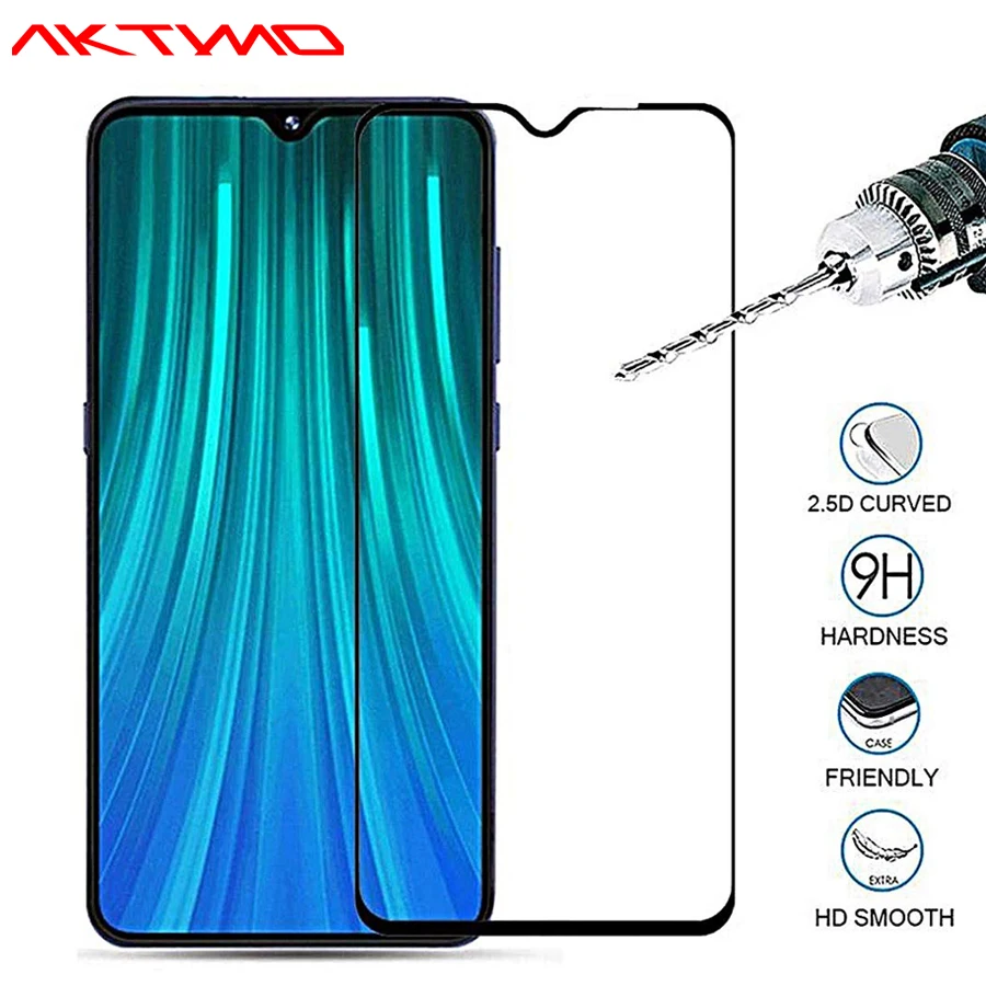 9H 20D полное покрытие прозрачное закаленное стекло пленка для Xiaomi Redmi Note 6 7 8 Pro 8T 8A 7A