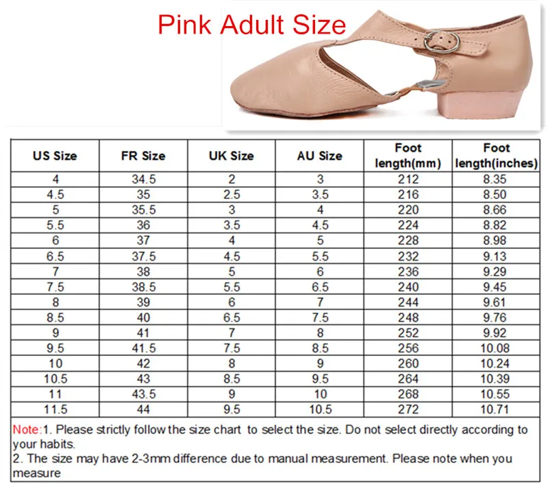 Черные, коричневые, розовые кожаные танцевальные босоножки для учителя джаза; профессиональная обувь для учителя; Sapato; сандалии для танцев; обувь для джазовых танцев - Цвет: Pink Adult size